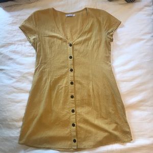 Urban Outfitters yellow dress